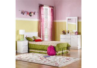 White 4 piece Bedroom Set