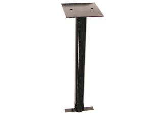 commercial trash can mount, inground commercial trash can mount, 22in inground mount
