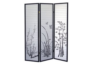 3-Panel Room Divider - Scenery