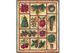 Images of Christmas Throw