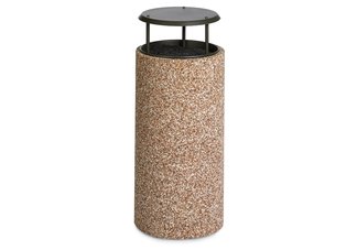 Round Structure Covered Ash Urn | Rain Bonnet