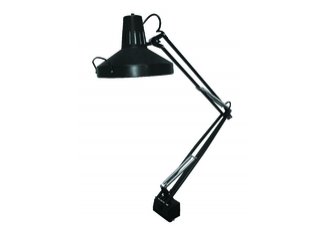 Fluroescent/Incandescent Combination Lamp - Black