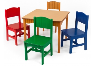 Nantucket Table & 4 Primary Chairs