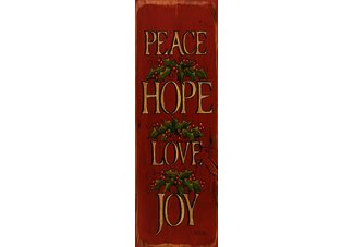 Peace Hope Love Joy