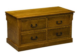 38" Dark Oak Chest 38" Dark Oak Chest