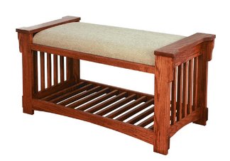Mission Slat Bench Mission Slat Bench