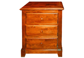 Shaker Alder Nightstand 25w x 30h x 18d