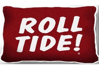 Univ of Alabama Roll Tide Pillow