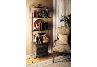 Florence Bookcase with Glass Shelves302