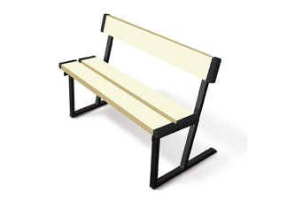 2 Ft Wilber Bench Beige