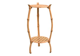 Bamboo 2 Tier Plant Stand