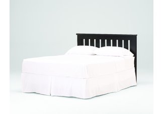Columbia Black Full/Queen Headboard