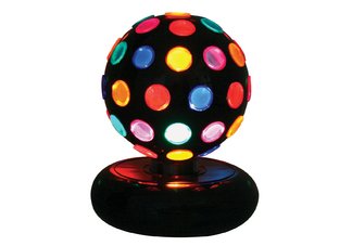 Multi-Color Rotating Disco Ball