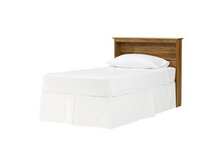 Shaker Hickory Twin Bookcase Headboard