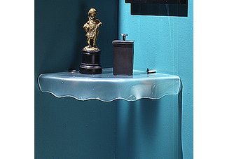 Wallscapes Allure Neptune Corner Glass Shelf23