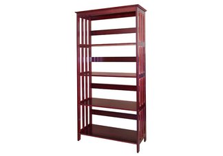 4-Tier Bookcase - Cherry