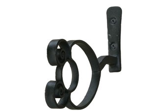 Forged Metal Double Rolled Bar Brackets- Set of 28