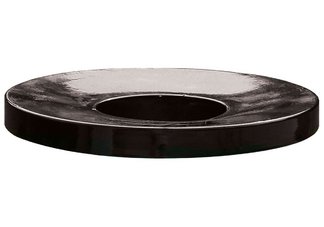 trash can lid, metal trash can lid, spun metal trash can lid, concave style trash can lid