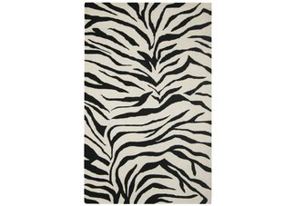 1793x5 Animal Print Rug Made Fine Indian Wool