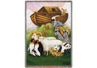 Exiting the Ark Tapestry