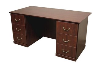 Basix Double Pedestal Desk