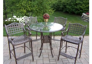 Hummingbird Elite 5pc Bar Set Antique Bronze