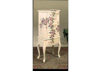 Floral Jewelry Armoire
