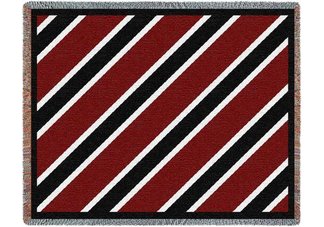 Spirit Red/Black Throw Blanket