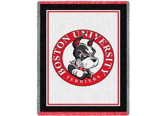 Boston Univ Mascot Seal Throw