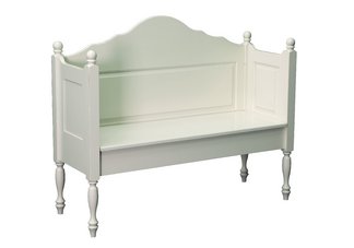 Victorias White Bench