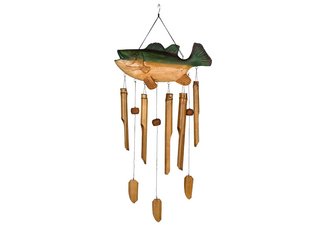 Bass Fish Wind Chime