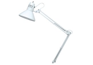 Swing Arm Desk Lamp - White