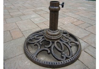 Cast Iron Round Umbrella Stand