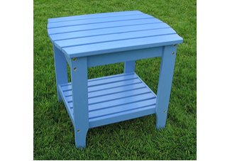 Painted Scroll Adirondack Table