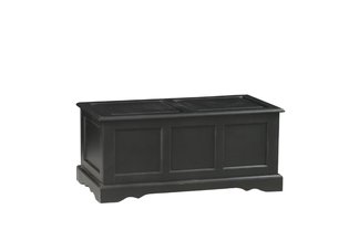 Antique Black Camden Blanket Chest