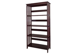 4-Tier Bookcase - Espresso