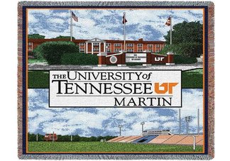 Univ of Tennessee Martin Collage Throw