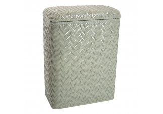 Elegante Collection Decorator Color Wicker HamperSage Green