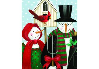 Weather resistant outdoor art that adds to your holiday decor!