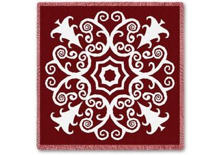 Christmas Silhouette Throw