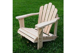 Kids Classic Natural Adirondack Chair