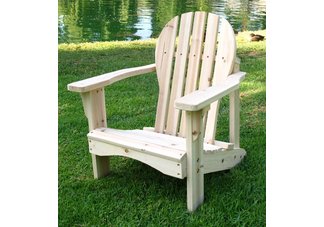 Kids Captiva Natural Adirondack Chair