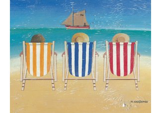Three Deck Chairs