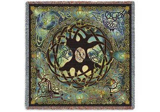 Celtic Tree of Life Throw