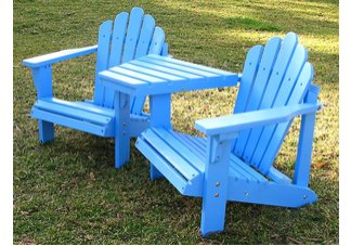 Kids Painted Adirondack Set
