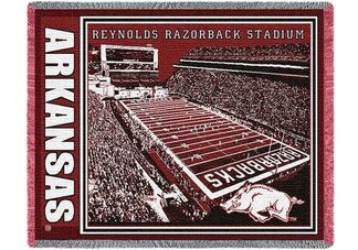 Univ of Arkansas Reynolds Stadium Throw