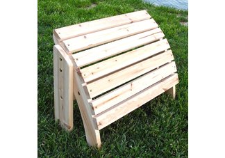 Marina Natural Adirondack Ottoman