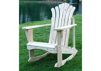 Sanibel Natural Adirondack Rocker
