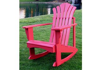 Sanibel Painted Adirondack Rocker