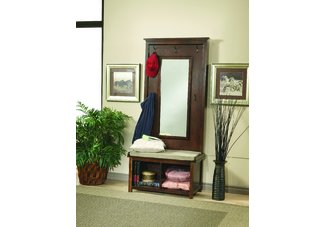 Dark Walnut  Hall Tree